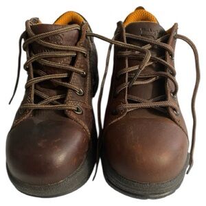 EUC Timberland Pro Titan Casual Alloy Safety Toe, Oxfords, Work, Sz 7, Leather